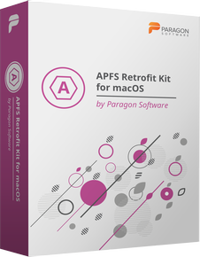 APFS Retrofit Kit für macOS von Paragon Software